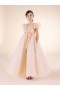 Kids Marchesa Gowns | Embellished Plumentis Gown Beige