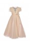 Kids Marchesa Gowns | Embellished Plumentis Gown Beige