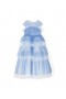 Kids Marchesa Midi Dresses | Flower-Embellished Tulle Gown Light Blue