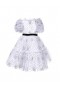Kids Marchesa Midi Dresses | Polka Dot Tulle Dress White