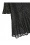 Kids Marchesa Midi Dresses | Volant-Embroidered Lace Dress Black