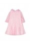 Kids Marchesa Midi Dresses | Volant-Embroidered Lace Dress Pink