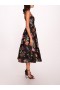 Women Marchesa Dresses | Alex Midi Dress Black Multi