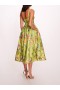 Women Marchesa Dresses | Alex Midi Dress Spring Green Multi