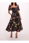 Women Marchesa Dresses | Alexander Bubble Dress Black Multi