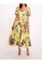 Women Marchesa Dresses | Alexander Bubble Dress Yellow Multi