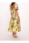 Women Marchesa Dresses | Alexander Bubble Dress Yellow Multi