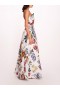 Women Marchesa Dresses | Alexander Gown Ivory Multi