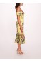 Women Marchesa Dresses | Alexander Midi Dress Yellow Multi