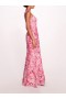 Women Marchesa Dresses | Anthousai Gown Fuchsia Ivory