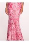 Women Marchesa Dresses | Anthousai Gown Fuchsia Ivory