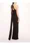 Women Marchesa Dresses | Asymmetrical Matte Gown Black