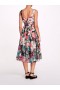 Women Marchesa Dresses | Betony Midi Black Multi
