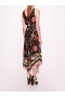 Women Marchesa Dresses | Byrn Black Multi