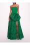 Women Marchesa Dresses | Calathea Gown Emerald
