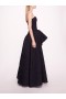 Women Marchesa Dresses | Calathea Gown Navy