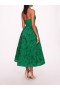 Women Marchesa Dresses | Calathea Halter Dress Emerald