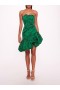 Women Marchesa Dresses | Calathea Mini Dress Emerald