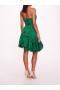 Women Marchesa Dresses | Calathea Mini Dress Emerald