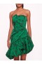 Women Marchesa Dresses | Calathea Mini Dress Emerald
