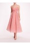 Women Marchesa Dresses | Cloque Sweetheart Dress Pink