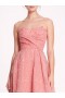 Women Marchesa Dresses | Cloque Sweetheart Dress Pink