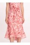 Women Marchesa Dresses | Daylily Dress Blush Red