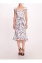 Women Marchesa Dresses | Daylily Dress Ivory Navy