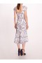 Women Marchesa Dresses | Daylily Dress Ivory Navy