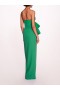 Women Marchesa Dresses | Deconstructed Bow Gown Emerald