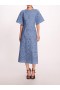 Women Marchesa Dresses | Dhalia Midi Dress Blue