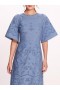 Women Marchesa Dresses | Dhalia Midi Dress Blue