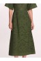 Women Marchesa Dresses | Dhalia Midi Dress Green