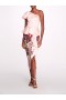 Women Marchesa Dresses | Duchess Degrade Midi Dress Blush Multi