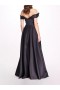 Women Marchesa Dresses | Duchess Satin Ball Gown Navy
