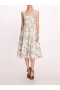 Women Marchesa Dresses | Elowen Dress Ivory/green