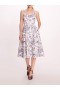 Women Marchesa Dresses | Elowen Dress Ivory/navy