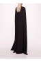 Women Marchesa Dresses | Embroidered Belt Kaftan Black