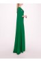 Women Marchesa Dresses | Embroidered Belt Kaftan Emerald