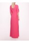 Women Marchesa Dresses | Embroidered Crepe Kaftan Pink