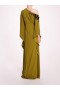 Women Marchesa Dresses | Embroidered Draped Kaftan Olive