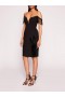Women Marchesa Dresses | Flutter Mini Dress Black