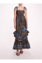 Women Marchesa Dresses | Flying Cheetah Maxi Dress Blue Multi