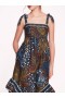 Women Marchesa Dresses | Flying Cheetah Maxi Dress Blue Multi