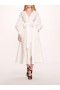Women Marchesa Dresses | Indigo Midi Dress White