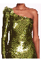 Women Marchesa Dresses | Magnolia Mini Dress Chartreuse