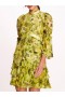Women Marchesa Dresses | Mali Mini Dress Chartreuse