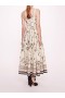Women Marchesa Dresses | Marilla Green Multi