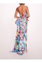 Women Marchesa Dresses | Mikado Gown Sky Blue Multi