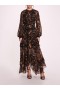 Women Marchesa Dresses | Monarch Maxi Dress Black Multi
